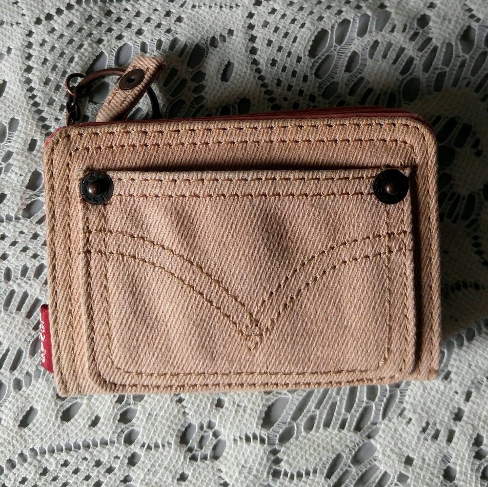 Levi's Red Tab Denim Wallet